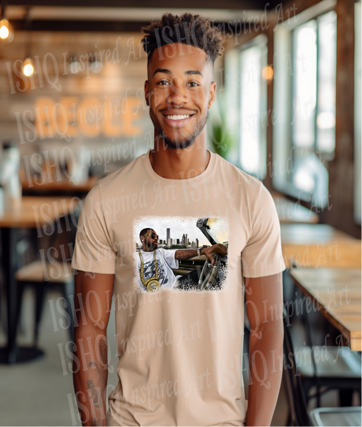 Ballers timberland retail urban graphic t-shirt featuring original artwork and inspirational poetry